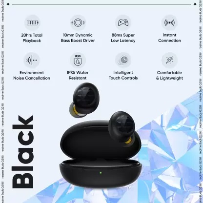 Realme Buds Q2 Neo (Earbuds with Instant Connection)